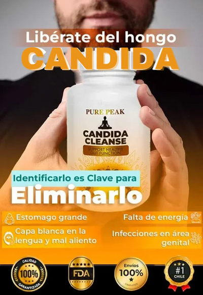 Candida Cleanse® (Envío gratis y rápido ⚡️ 60 Caps ⭐️)